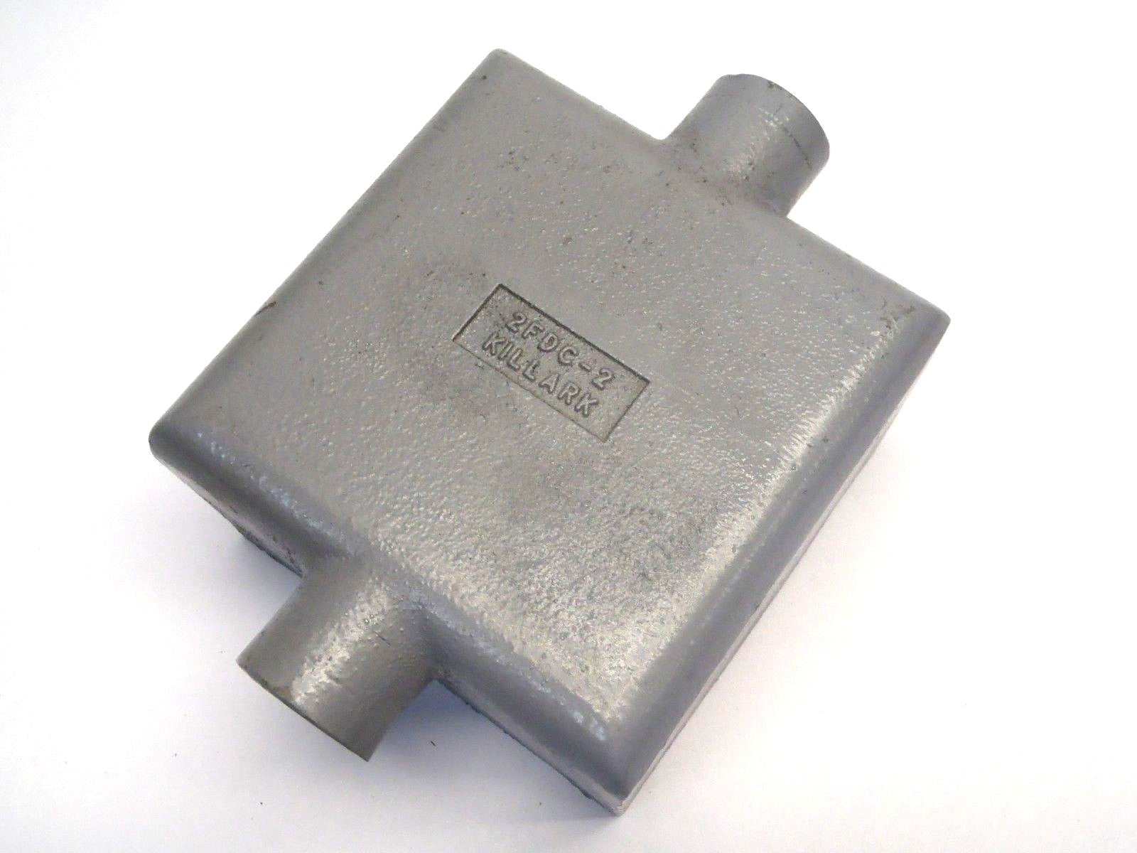 Killark 2FDC-2 Device Box 2 Gang Deep AL 3/4” Inch - Used - Maverick Industrial Sales