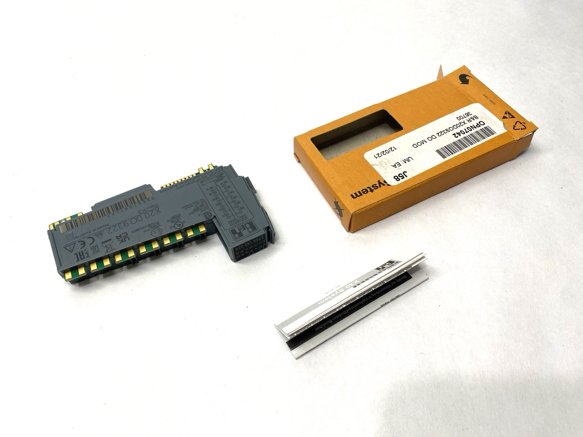 X20DO9322 | B&R Automation Rev. K3 Digital Output Module 12-Digital Outputs - New – Open box - Maverick Industrial Sales