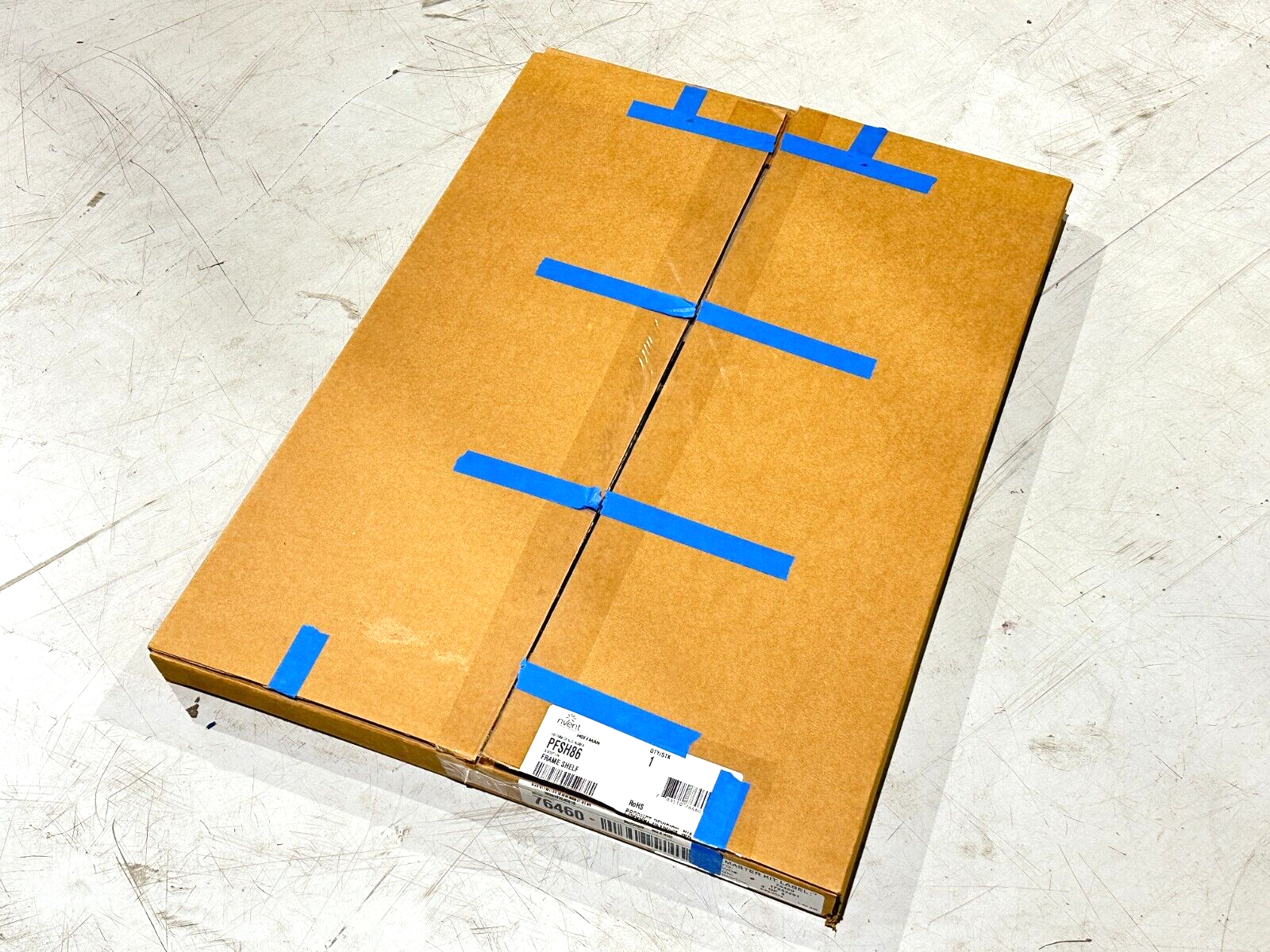 Hoffman PFSH86 Nvent Frame Shelf 800x600mm Light Grey Steel 76460 - New – Open box - Maverick Industrial Sales