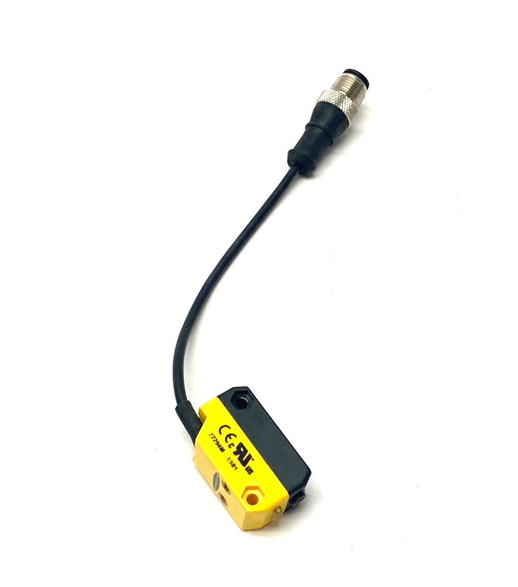QS18VP6AF300Q5, 10659 | Banner QS18VP6AF300Q5 WORLD-BEAM Photoelectric Sensor, Adjustable Field, 10659 - Used - Maverick Industrial Sales