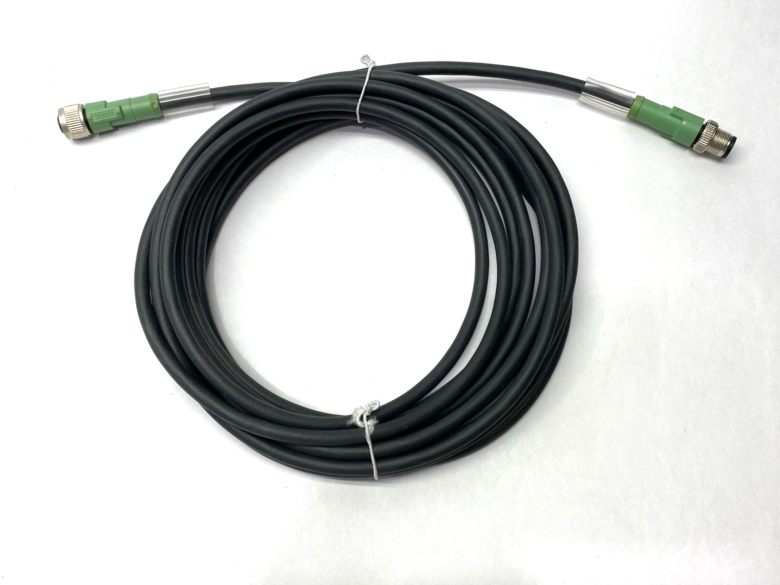 Phoenix Contact SAC-4P-M12MS/ 5,0-186/M12FS Double-Ended Cordset M12 5m 1509568 - New – Open box - Maverick Industrial Sales