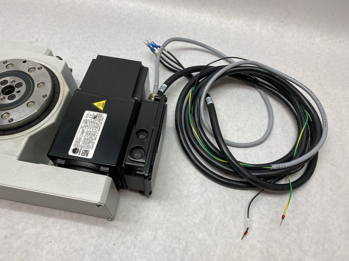 TC0120G | Weiss Rotary Indexing Table 8-Station TC120G Spd A, AZKA 56L-4T Motor - Used - Maverick Industrial Sales