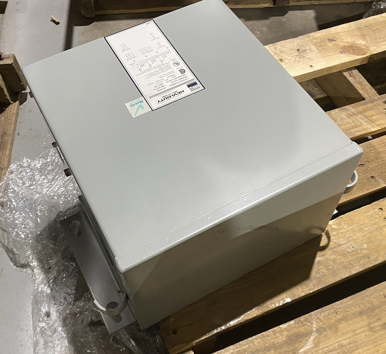 EGS Hevi-Duty HT1F6AS Transformer 6KVA 480D-208Y - Maverick Industrial Sales