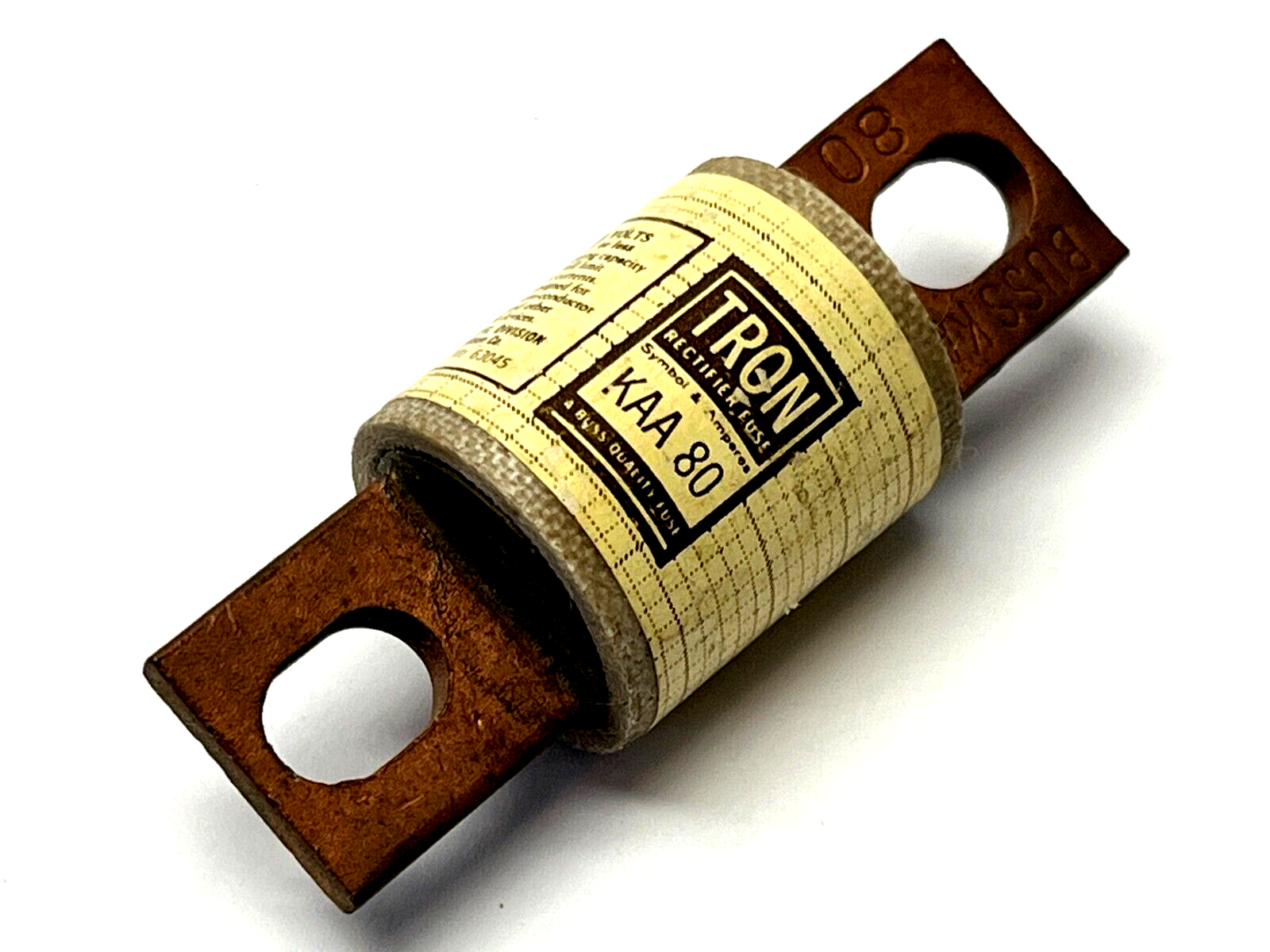 KAA-80 | Bussmann Tron Rectifier Fuse 80A 130V - New – Open box - Maverick Industrial Sales