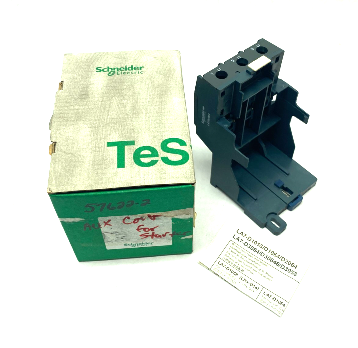 Schneider Electric LA7D3064 TeSys LRD Thermal Overload Relay Terminal Block - Maverick Industrial Sales