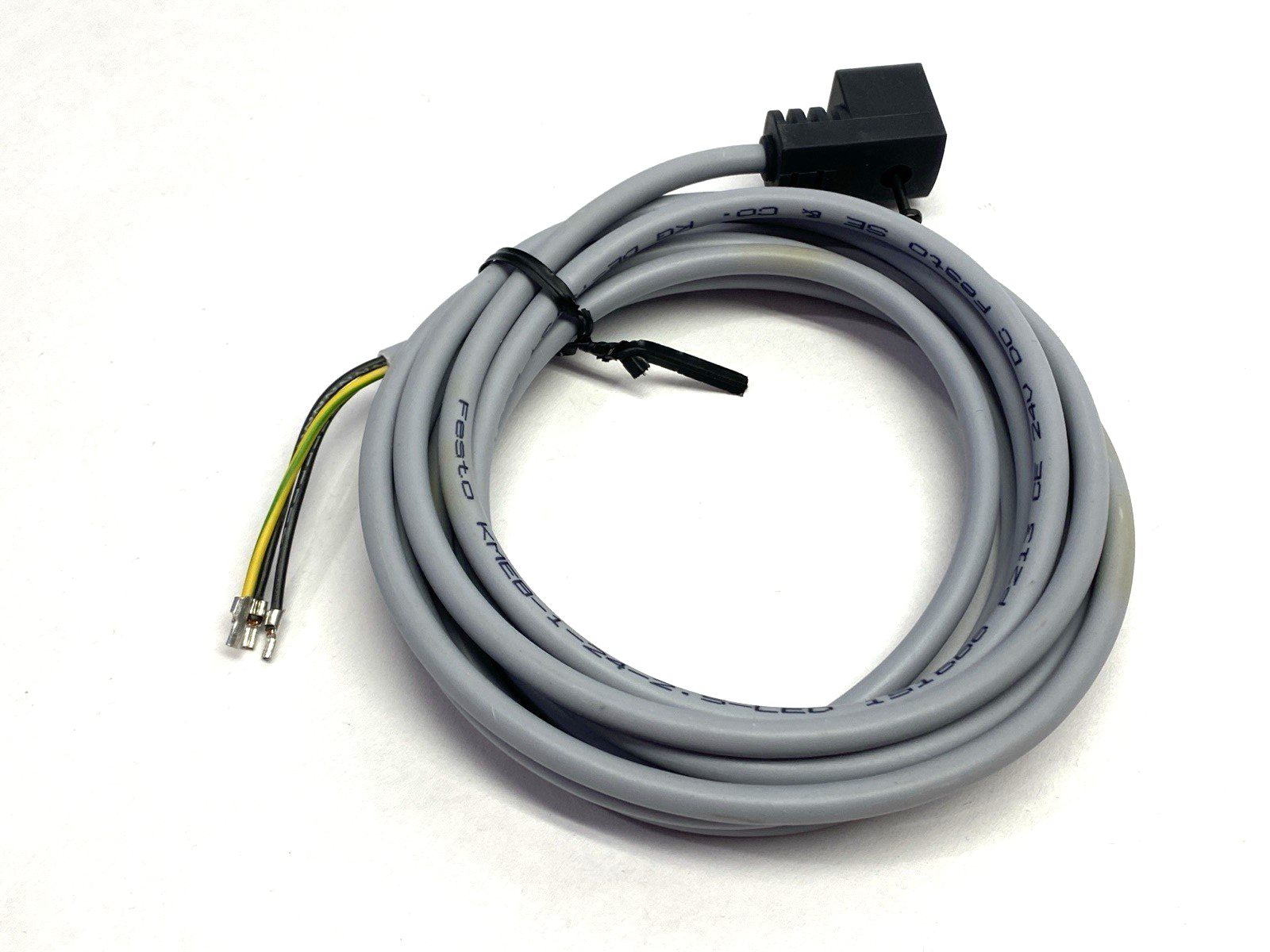 Festo KMEB-1-24-2.5-LED Angled Plug Socket w/Cable 151688 - Maverick Industrial Sales