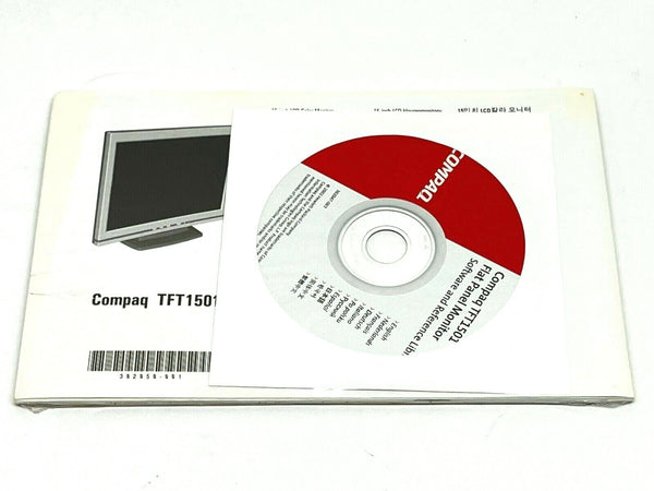 Compaq TFT1501 Flat Panel Monitor Software and Reference Library