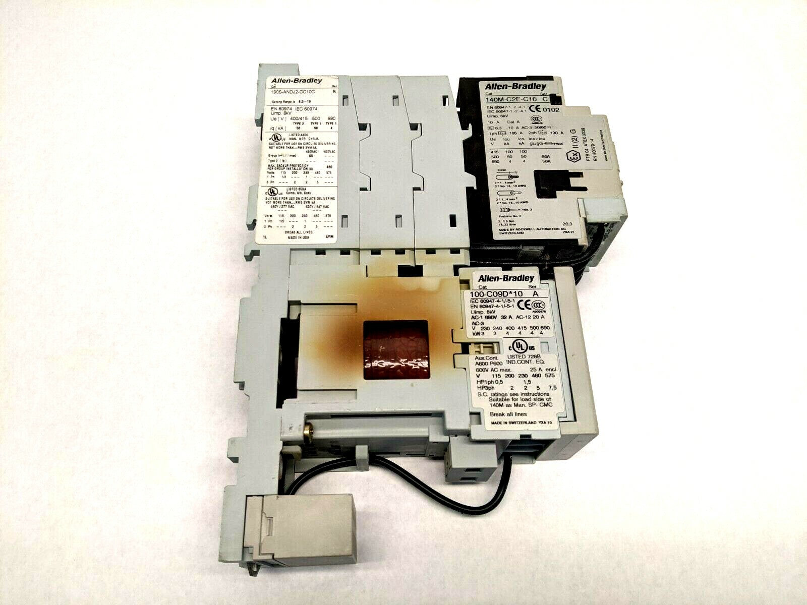 Allen Bradley 190S-ANDJ2-CC10C Compact Combination Starter - Used - Maverick Industrial Sales