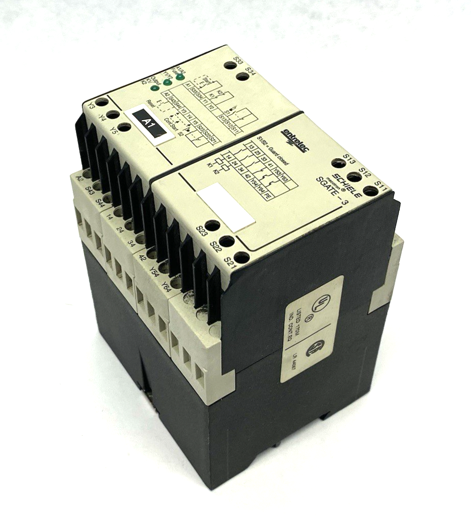 Schiele Entrelec 2.450.820.00 mecotron® SGATE-3 Safety Relay - Maverick Industrial Sales