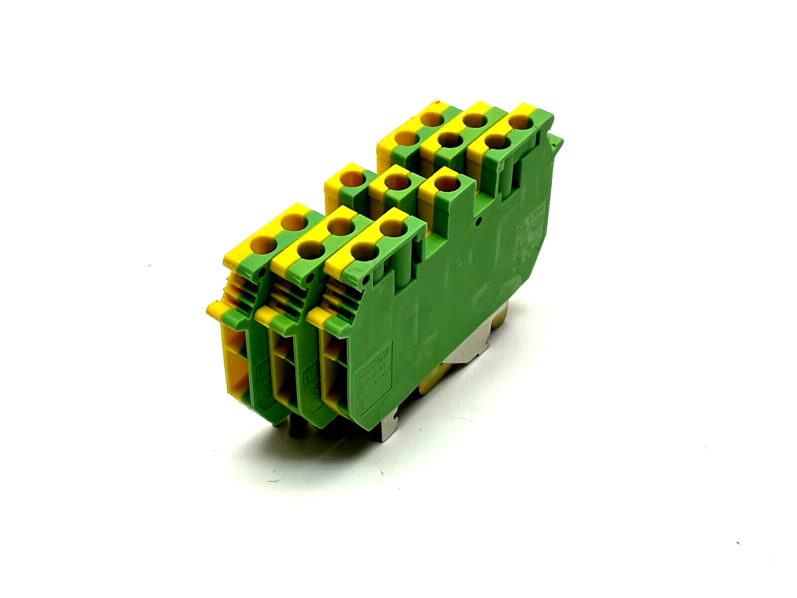 Phoenix Contact UDK 4-PE Ground Terminal Block LOT OF 3 - Used - Maverick Industrial Sales