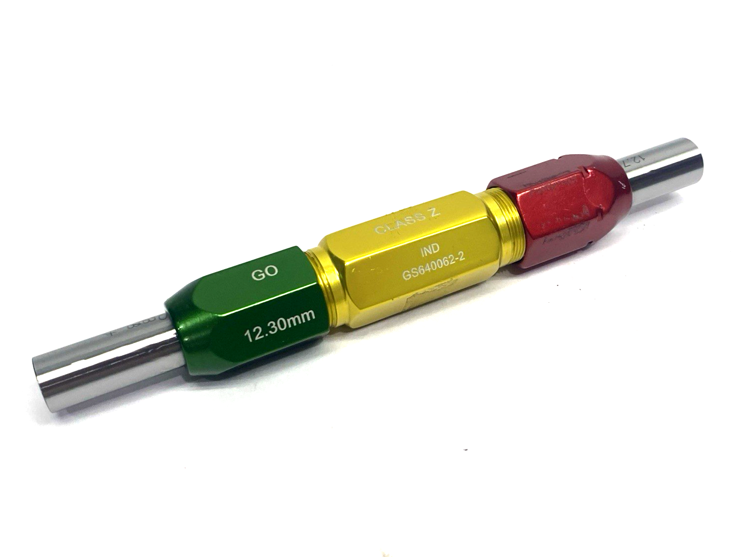 GS640062-2 | Vermont Gage Class Z Pin Gage GO 12.30mm NOGO 12.70mm - Used - Maverick Industrial Sales
