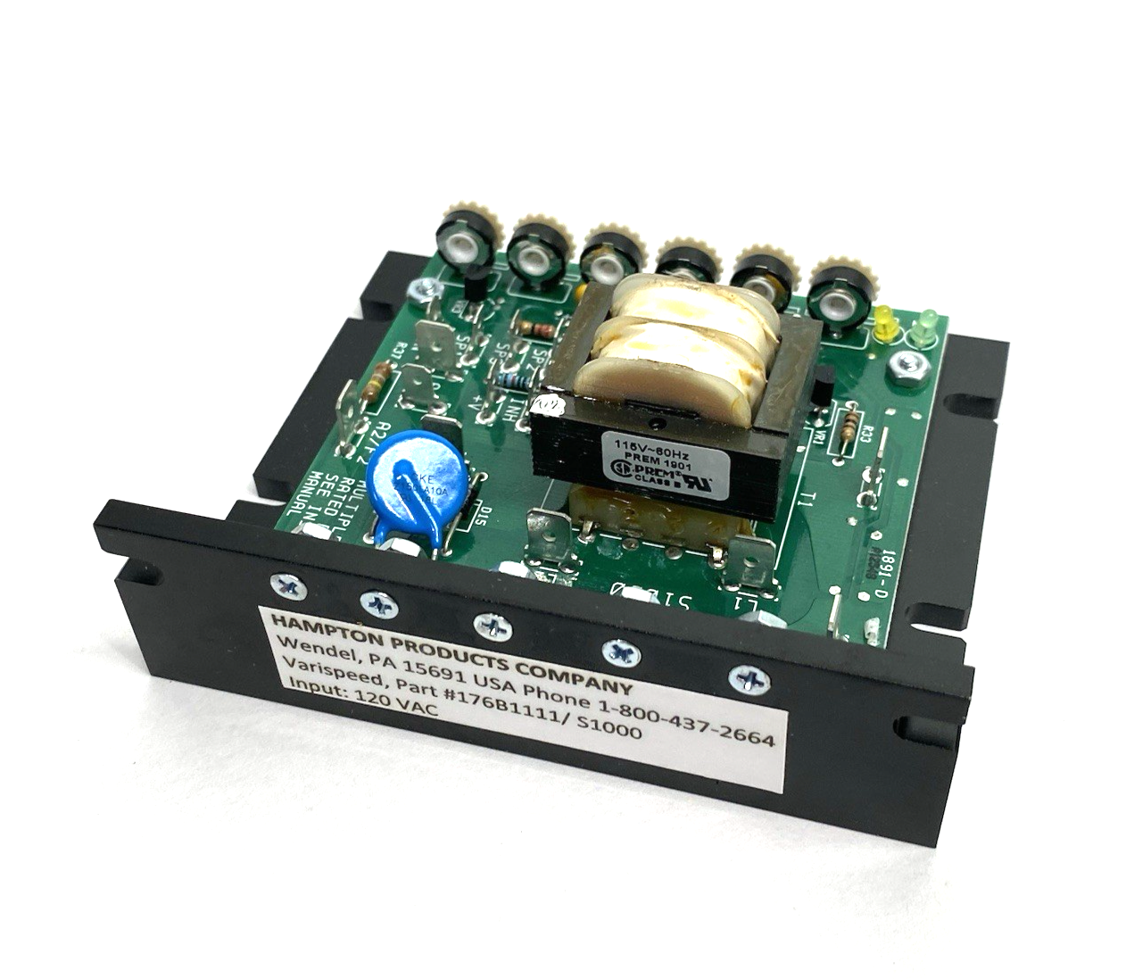 Hampton Products 176B1111 Vari Speed® S1000 Series DC Motor Speed Controller - Maverick Industrial Sales