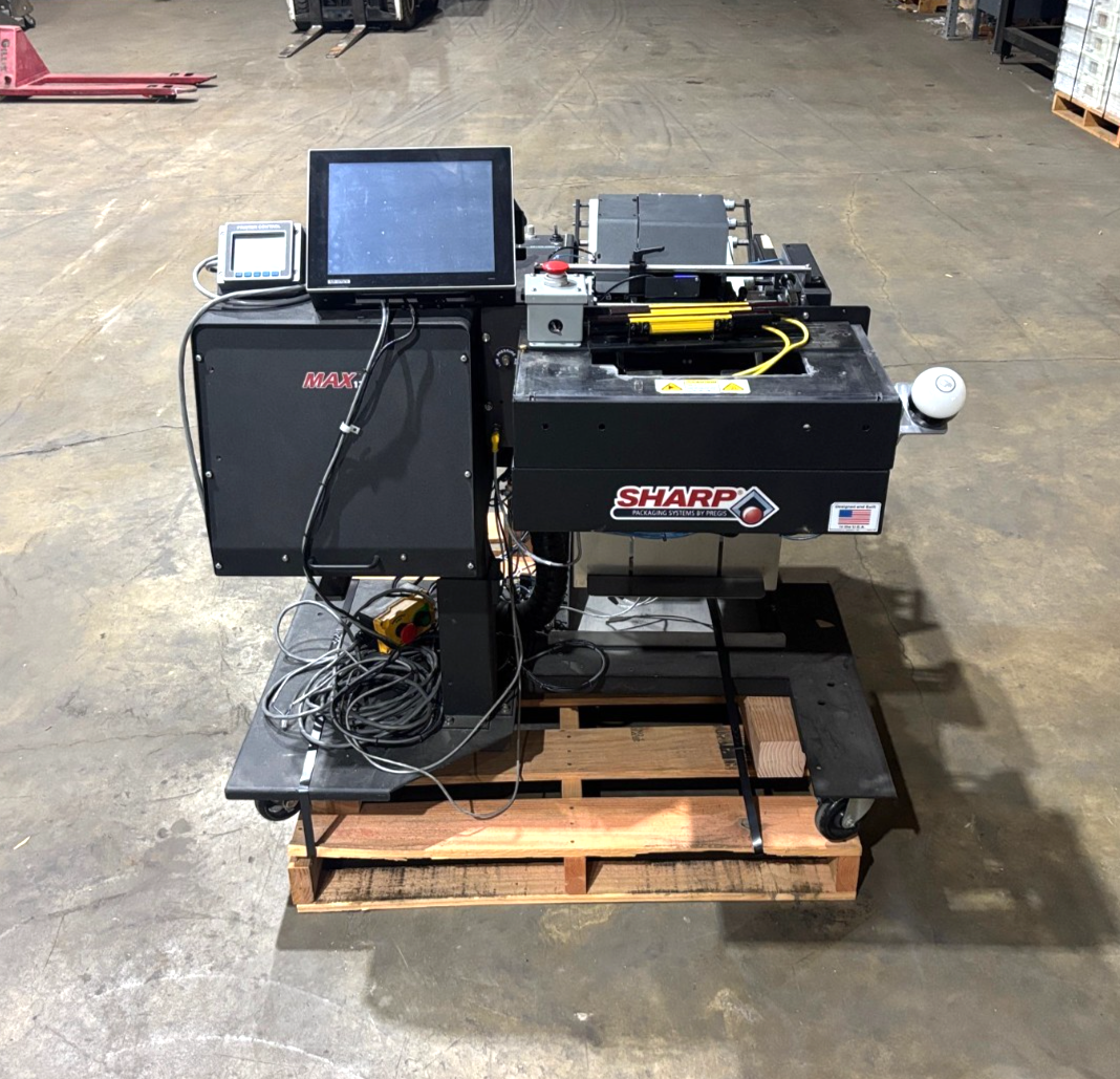 Pregis Sharp MAX-12 Bagger System Automatic Bag Feeding Bagging Machine Mark II - Maverick Industrial Sales