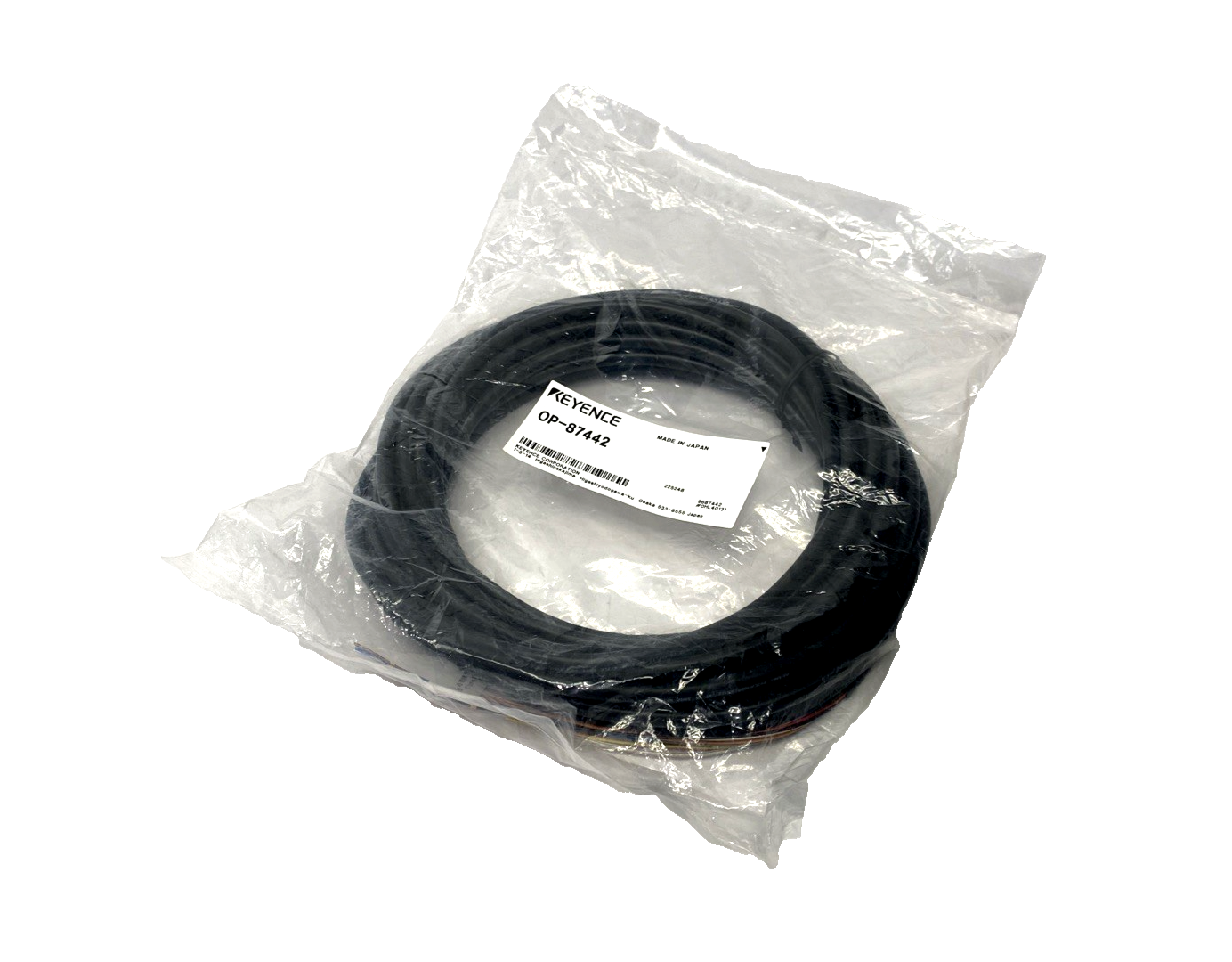 Keyence OP-87442 Vision Sensor Power I/O Cable 10m - Maverick Industrial Sales