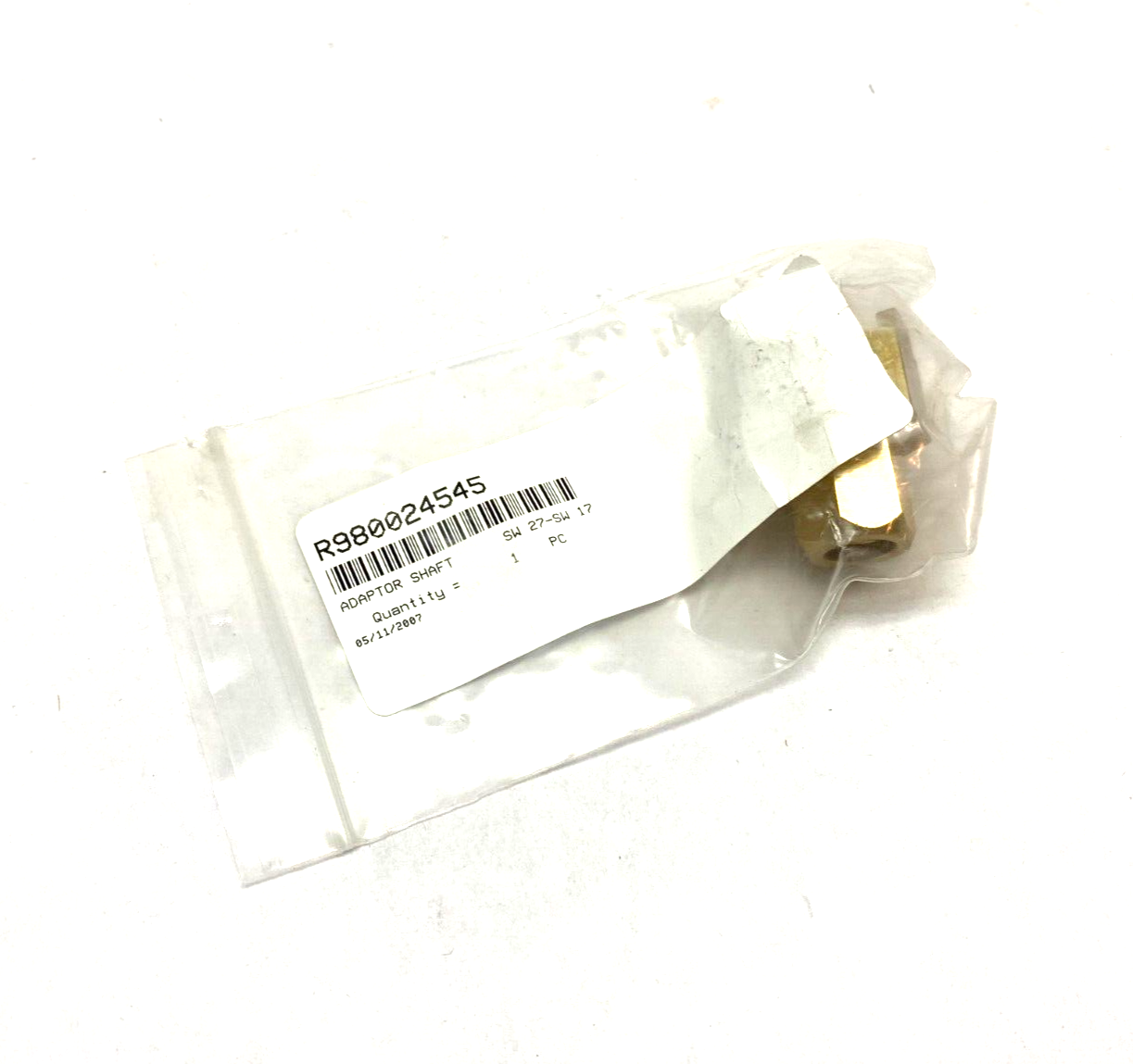 Bosch Rexroth R980024545 Adaptor Shaft SW 27-SW 17 - Maverick Industrial Sales