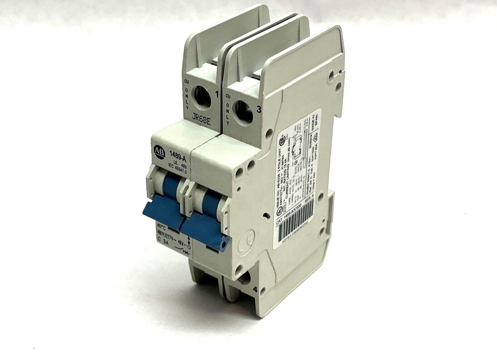 1489-A2C030 | Allen Bradley Ser. A Circuit Breaker - Used - Maverick Industrial Sales