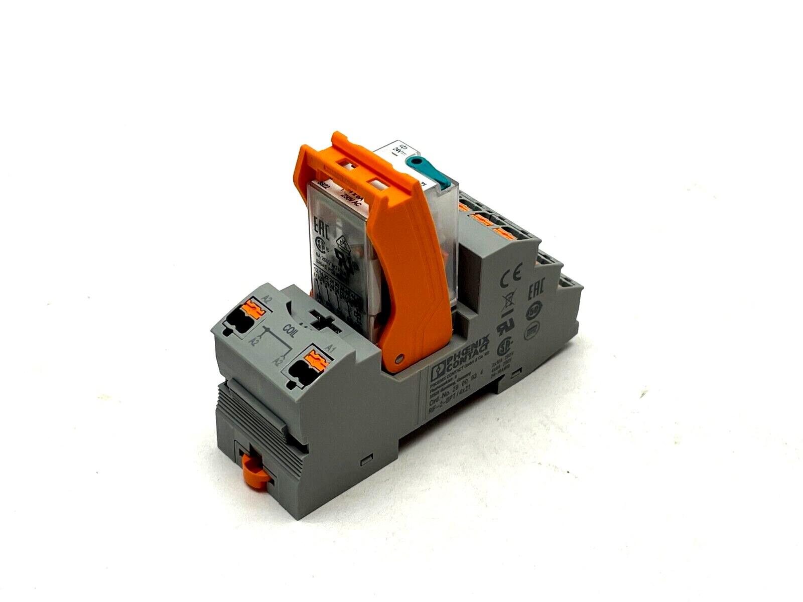 Phoenix Contact RIF-2-BPT/4X21 Relay Base w/ REL-IR4/LDP- 24DC/4X21 Relay - Maverick Industrial Sales