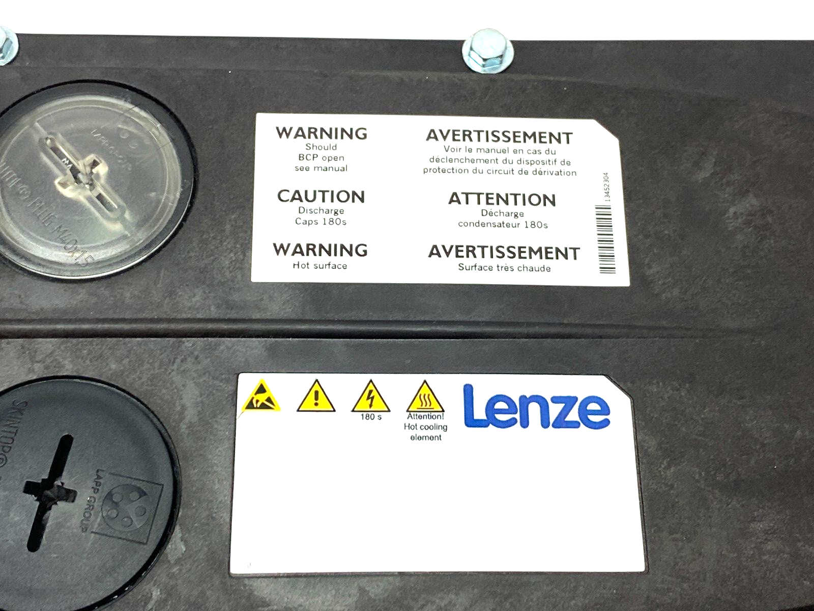 Lenze E84DGDVB55142PS Frequency Inverter Decentralized Drive 8400 motec - New – Open box - Maverick Industrial Sales