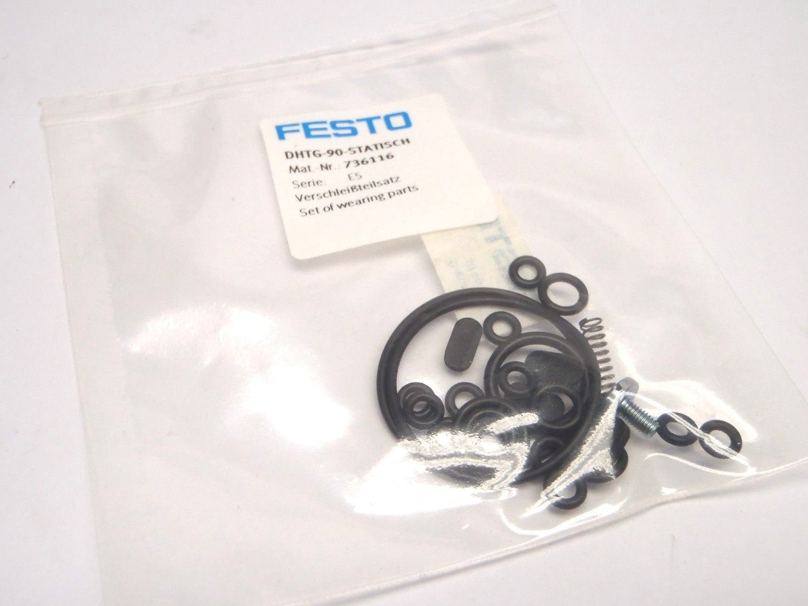 Festo DHTG-90-STATISCH Set of Wearing Parts VerschleiBteilsatz 736116 - Maverick Industrial Sales