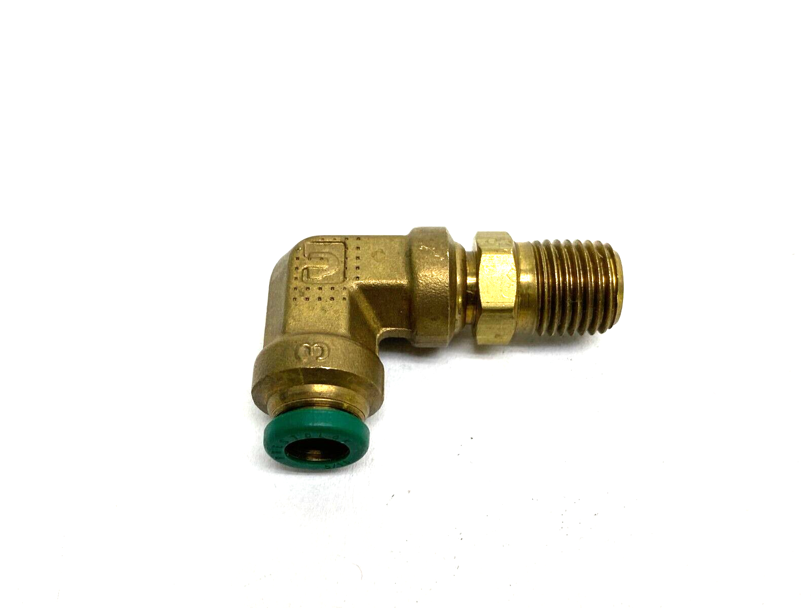 Parker 169PTC-5-4 Prestolok Push-to-Connect Swivel Elbow 5/16" x 1/4" NO SEALANT - New – Open box - Maverick Industrial Sales