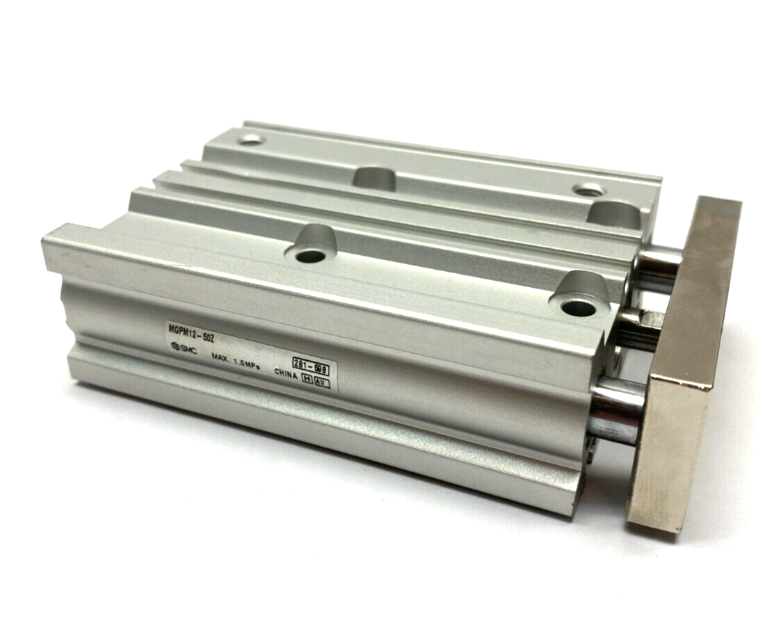 MGPM12-50Z | SMC Compact Guide Cylinder 12mm Bore 50mm Stroke - New – Open box - Maverick Industrial Sales