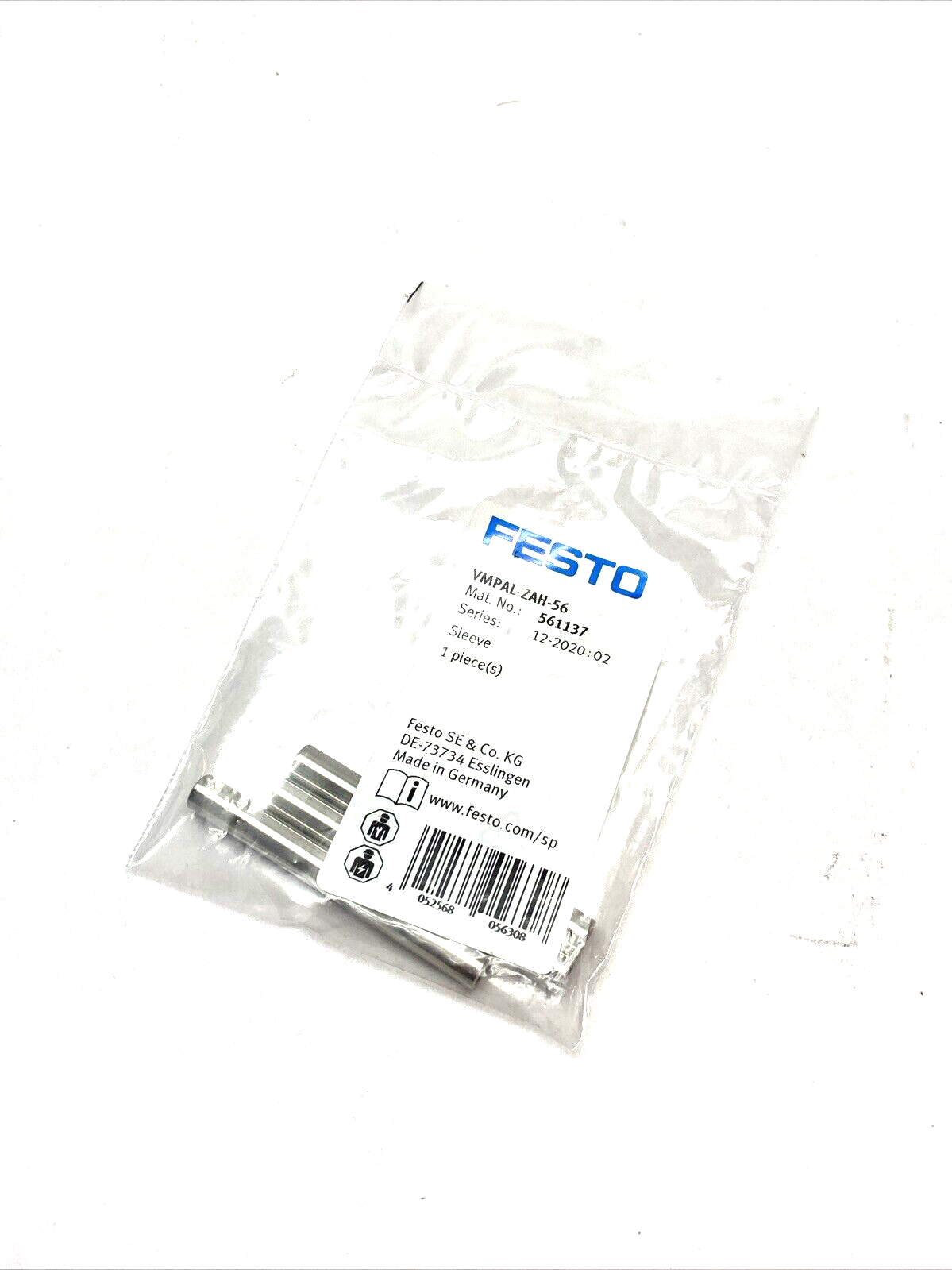 Festo VMPAL-ZAH-56 Sleeve Set 561137 PKG OF 3 - Maverick Industrial Sales