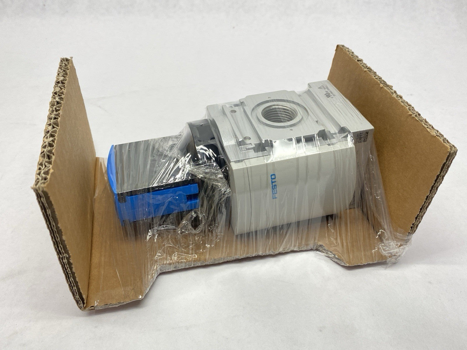 Festo MS6-EM1-1/2-S-UL1 Manual On/Off Valve, Rotary, w/ Silencer 541279 - Maverick Industrial Sales
