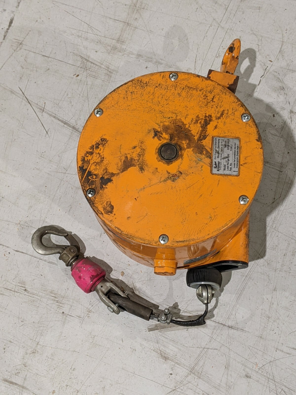 Packer Kromer 7251-08 Zero Gravity Tool Balancer 220-253 lbs - Used - Maverick Industrial Sales