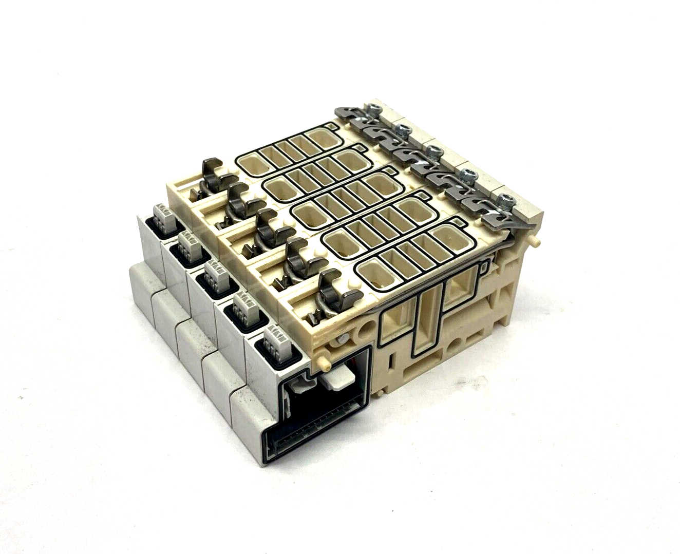 VVQC2000-1A-D-N7 | SMC Manifold Block Assembly, LOT OF 5 - Used - Maverick Industrial Sales