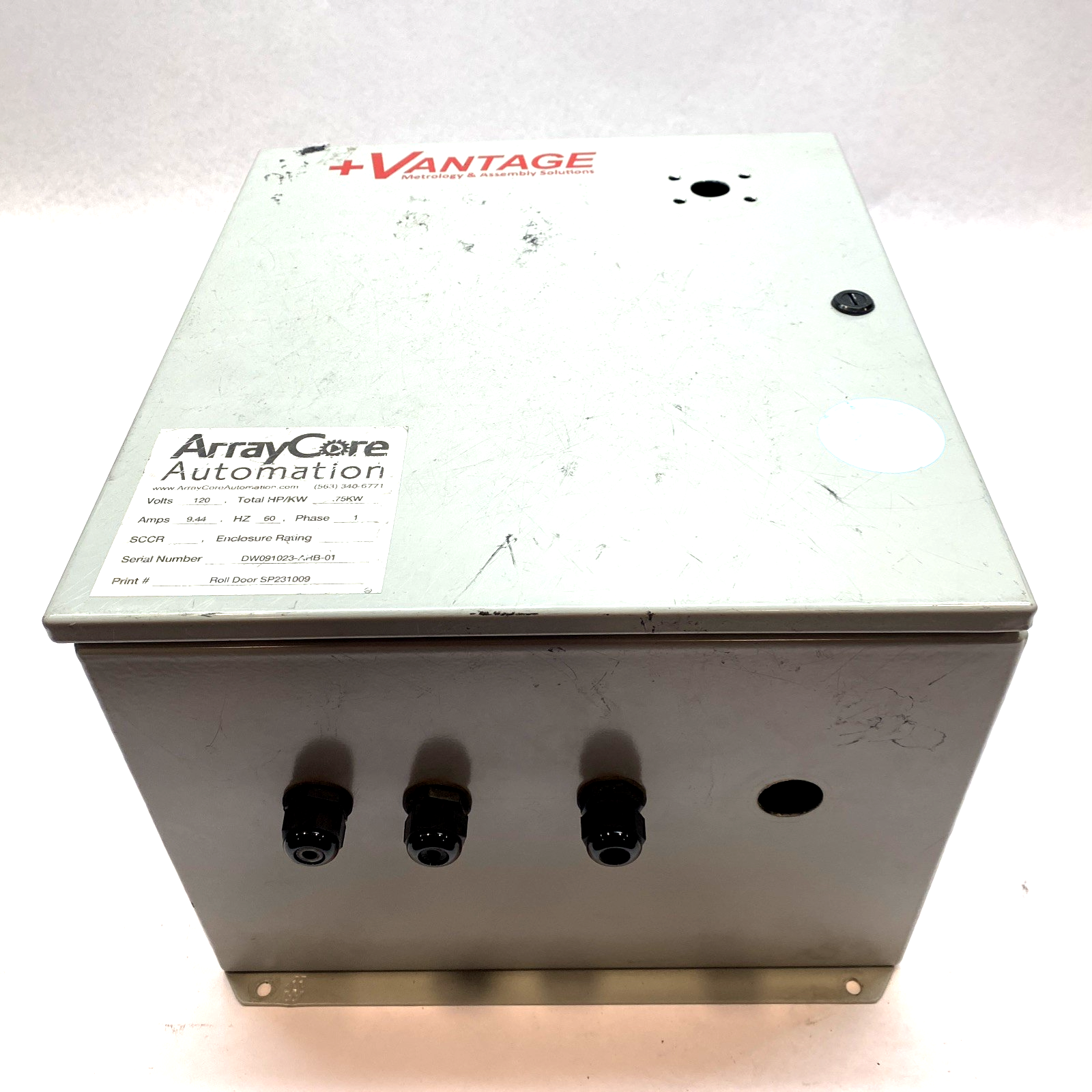 EJ161410 | Hammond Steel Enclosure 16x14x10 Junction Box - Used - Maverick Industrial Sales