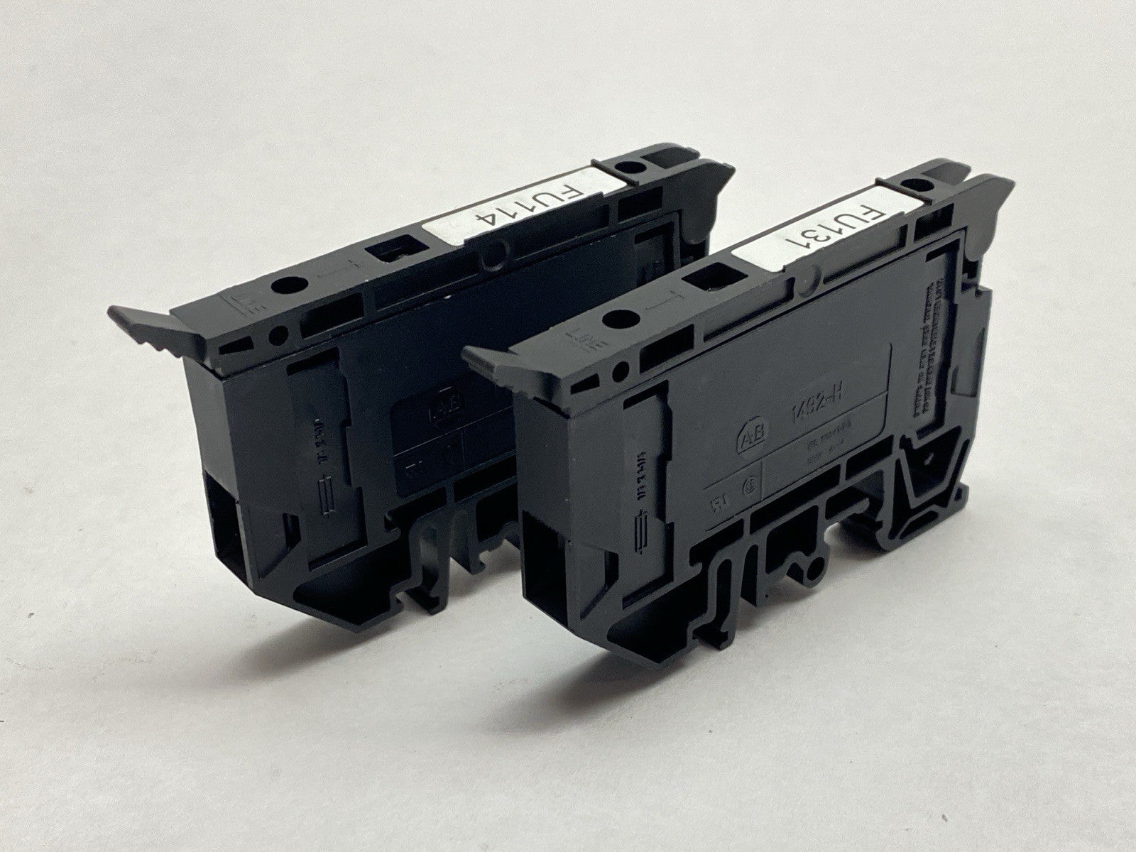Allen Bradley 1492-H5 Finger Safe Fused Terminal Block LED Indicated LOT OF 2 - Maverick Industrial Sales