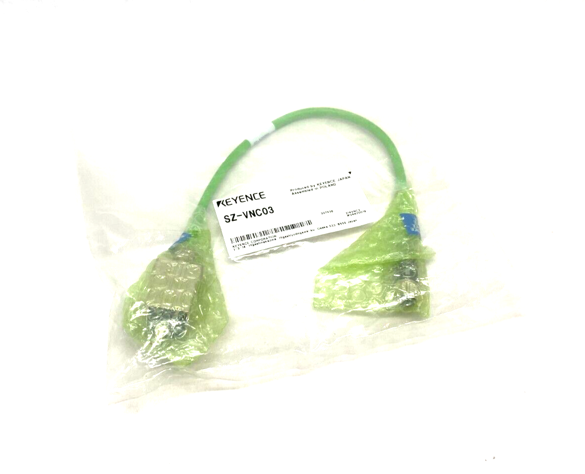 Keyence SZ-VNC03 Main Unit Ethernet Connection Cable 0.3m - Maverick Industrial Sales
