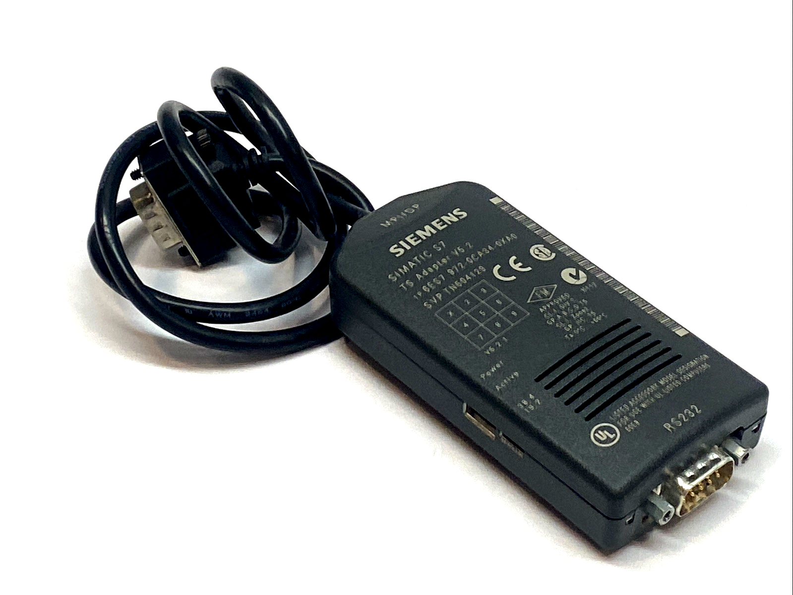 6ES7 972-0CA34-0XA0 | Siemens TS Adapter V5.2 RS232 - Used - Maverick Industrial Sales