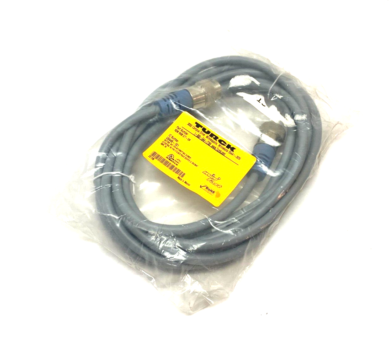 Turck RSM RKM 557-5M Minifast DeviceNet Double Ended Cordset U5449-101 - New - Maverick Industrial Sales