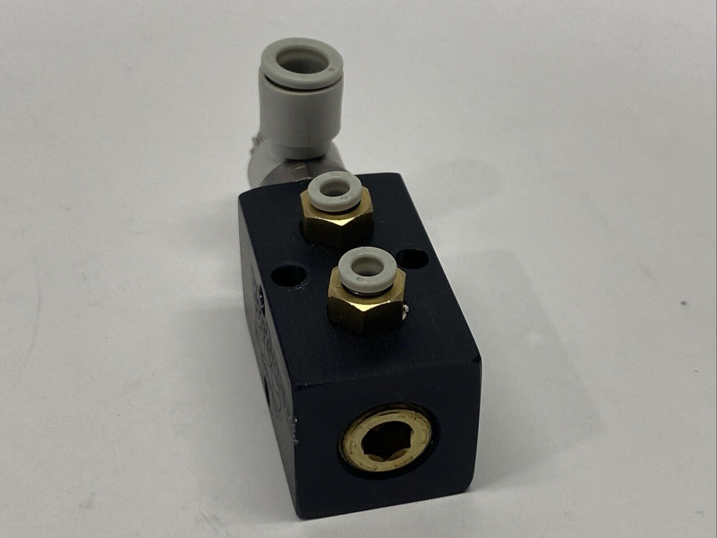 Bond Fluidaire AM12 Pneumatic Manifold Block 2 Inlet 4 Outlet