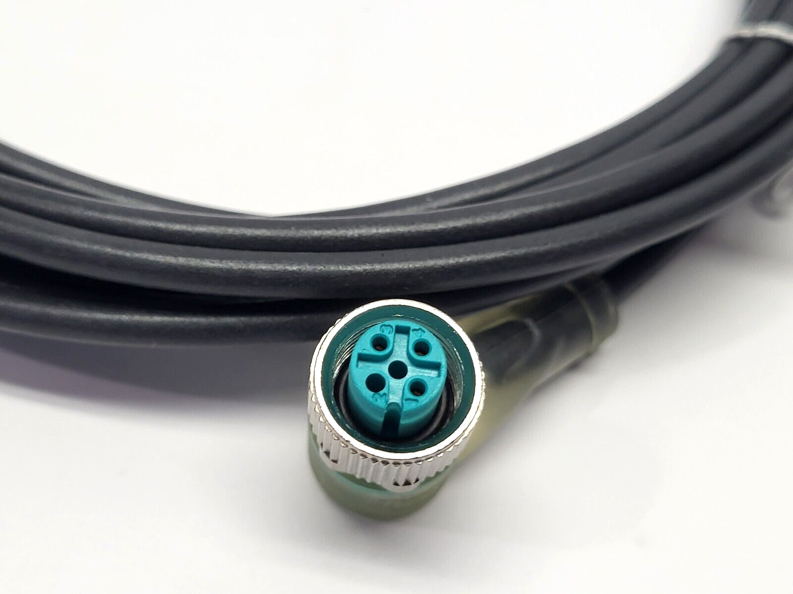 Pepperl+Fuchs V1-W-E2-BK5M- PUR-U Single-Ended M12 Cordset 223062 - New – Open box - Maverick Industrial Sales