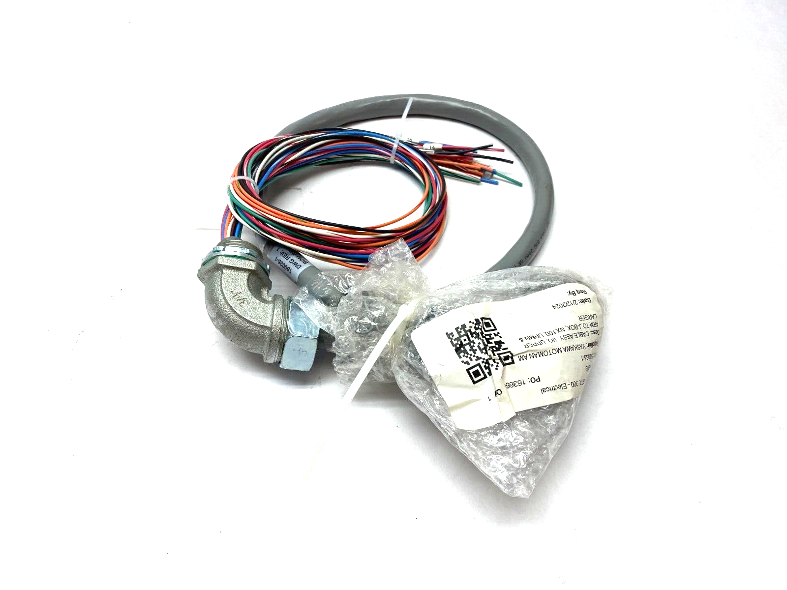 Yaskawa 150035-1 Pigtail Cable Assembly I/O Upper Arm to J-Box NX100,UPMN - Maverick Industrial Sales