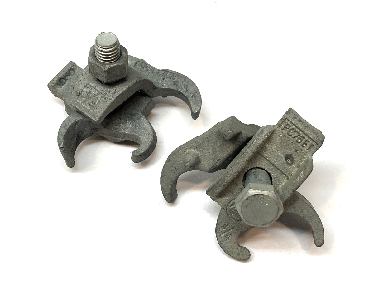Appleton PC-75ET Edge Type Conduit K-Clamp Rigid 3/4" LOT OF 2 - Maverick Industrial Sales