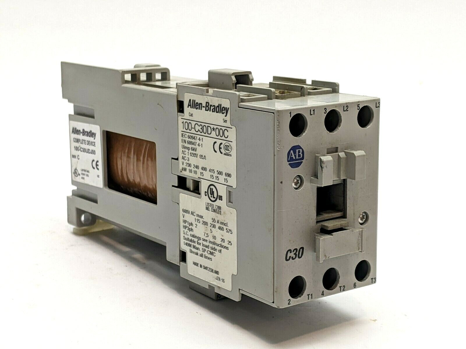 Allen Bradley 100-C30UDJ00 Ser C Contactor - Maverick Industrial Sales
