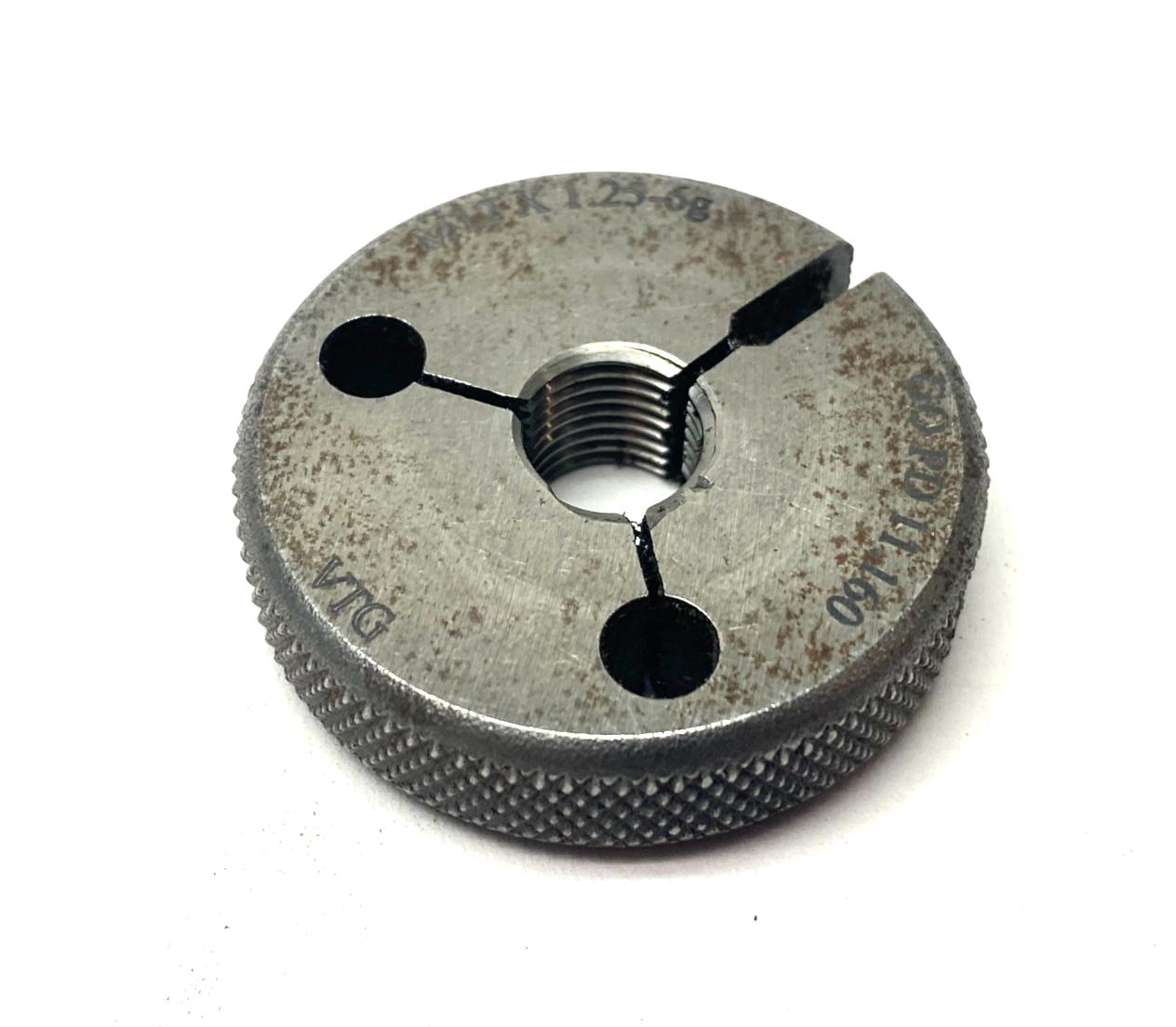 362128510 | Vermont Gage Thr. Ring Gage M12x1.25-6G GO PD 11.160 - Used - Maverick Industrial Sales