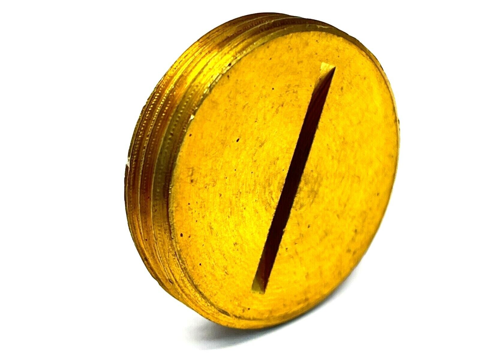 Russellstoll Brass Threaded Plug For Marine Junction Box - New – Open box - Maverick Industrial Sales