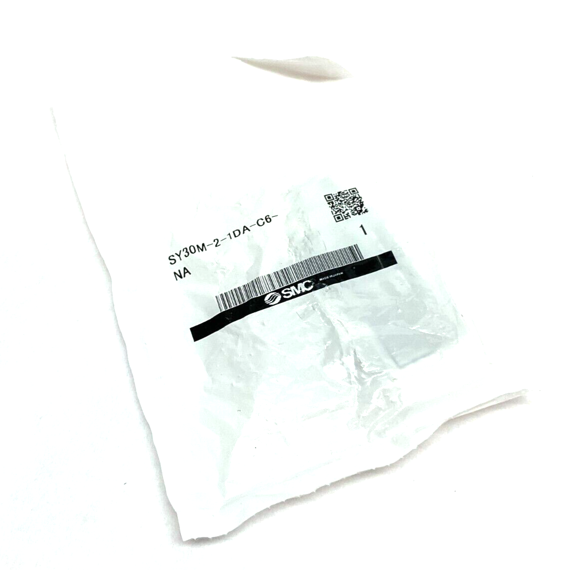 SMC SY30M-2-1DA-C6-NA Natural Color Manifold Block Assembly - Maverick Industrial Sales