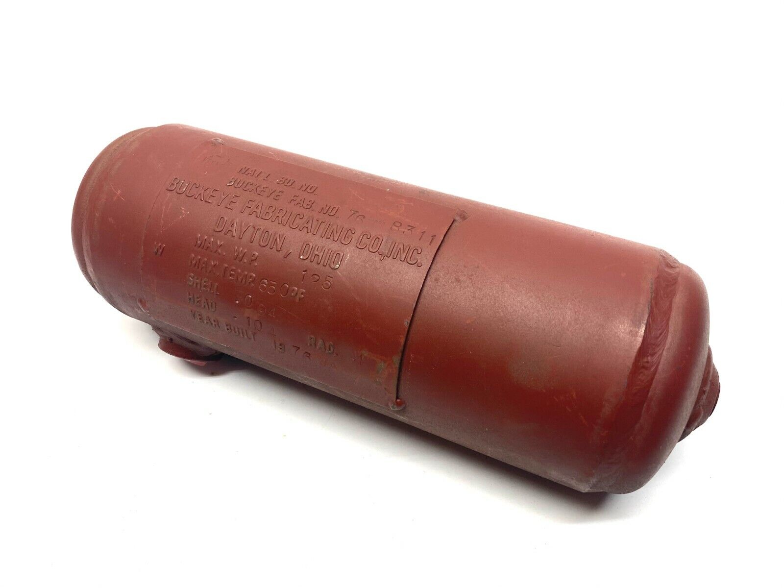 76-8311 | Buckeye Fabricating Vessel Tank 125 Psi - Used - Maverick Industrial Sales