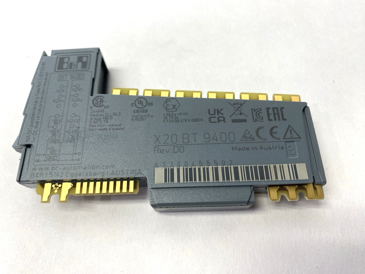X20BT9400 | B&R Automation Rev. D0 X2X Link Bus Transmitter- New – Open box - Maverick Industrial Sales