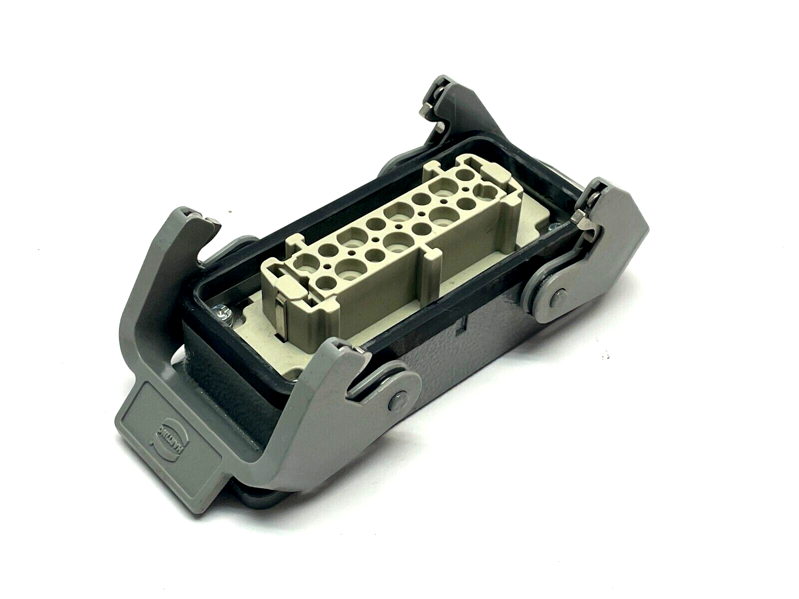 Harting Han E 16 Industrial Connector Female w/ Housing 09 33 016 2701 - Maverick Industrial Sales