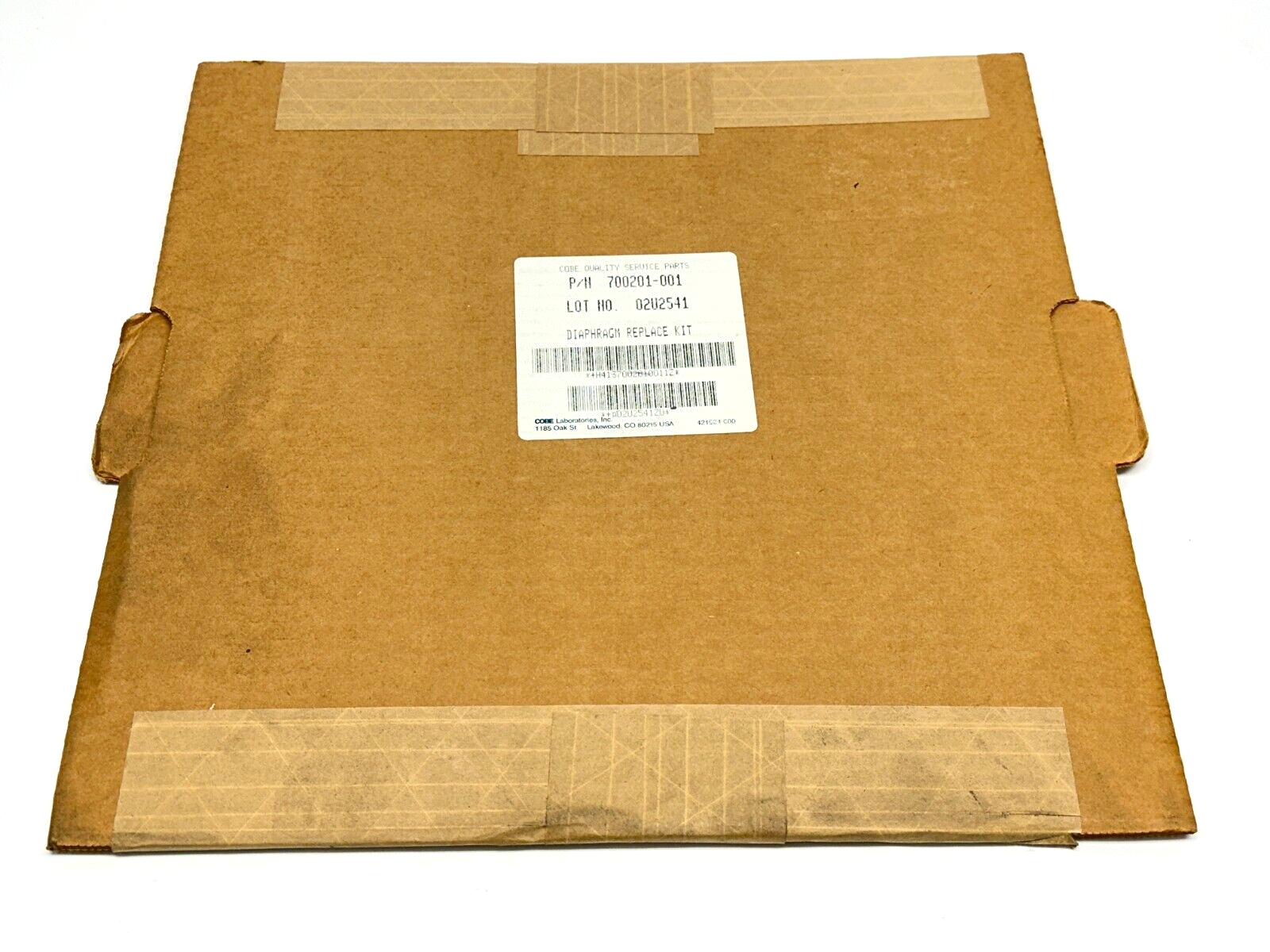 COBE Laboratories 700201-001 Diaphragm Replace Kit - New - Maverick Industrial Sales