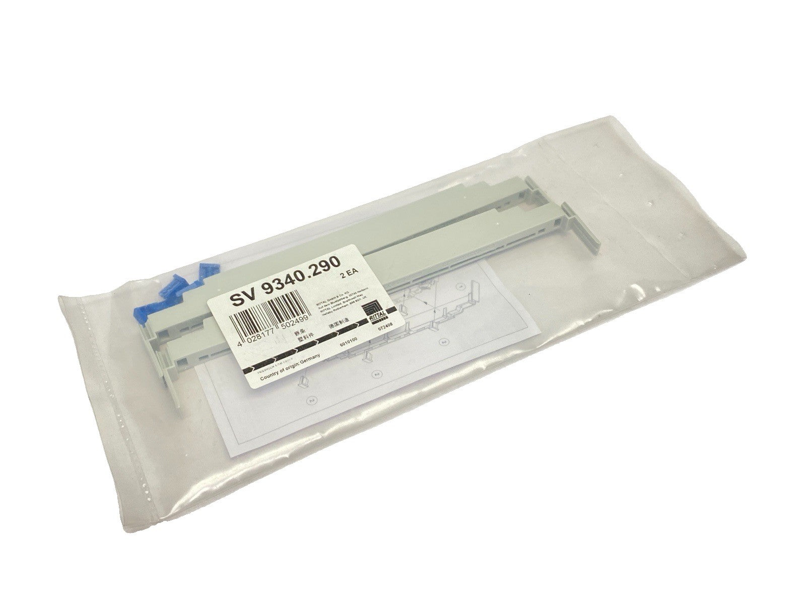 Rittal SV 9340.290 Insert Strip For OM Adaptors/Supports - Maverick Industrial Sales