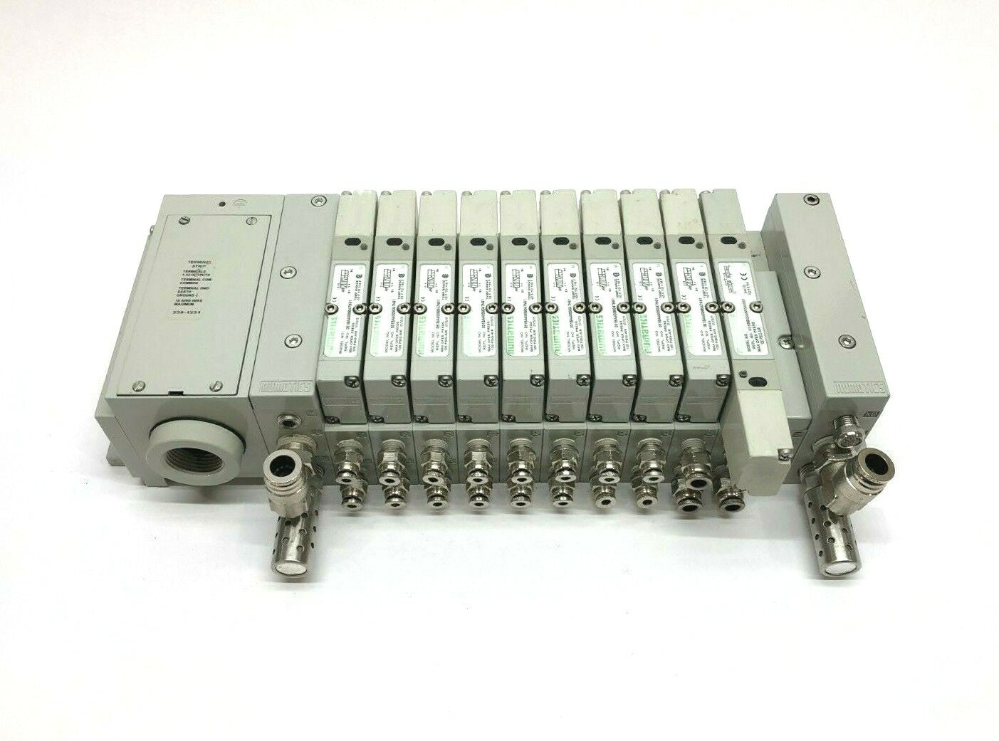 239-1231, 051BA400M047N61, 051BBD00M000061 | Numatics Valve Manifold Assembly, - Used - Maverick Industrial Sales