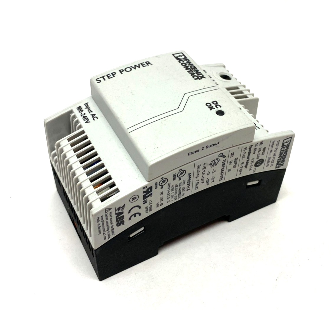 STEP-PS/1AC/12DC/3 | Phoenix Contact Primary Switched Power Supply 2868570 - Used - Maverick Industrial Sales