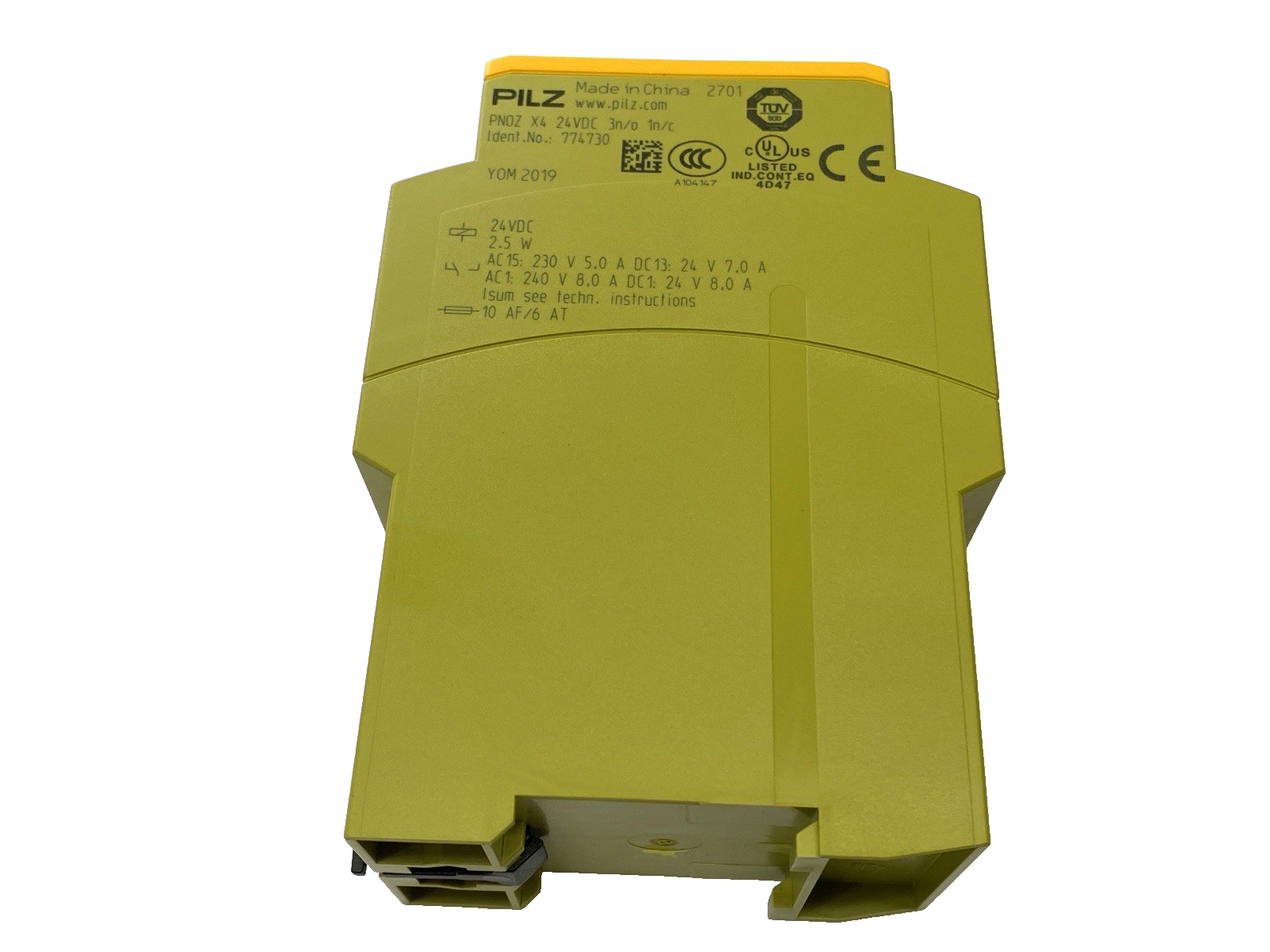 Pilz PN0Z X4 24VDC 3n/o 1n/c Safety Relay 774730 - Maverick Industrial Sales